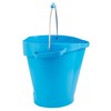 Vikan 56923 Pail, 5 gal, PP/SS, Blue