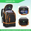 Smasrob 35L Swim Bag with Hard Shoe Compartment and 2