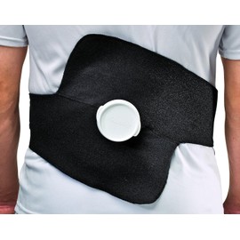 MUELLER - Bolsa de hielo para medicina deportiva, terapia de frío para lesiones y alivio del dolor, paquete de hielo incluida, color negro