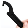 Auvotuis C Hook Spanner Wrench, Black Adjustment Tool Carbon Steel