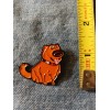 KnM DISTRIBUTION DUG -"UP"- ENAMEL PIN-UNBRANDED-
