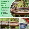 1 Pack Bird Bath Copper Disk for Physical Clean Water