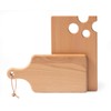 EVERYJOY Serving Board Made of Beech Wood Chopping Board Breakfast