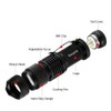 3 Pack Red Light Flashlight,3 Modes Red Led Flashlight,Zoomable Long