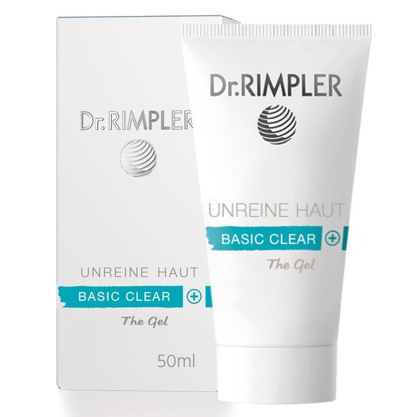 Dr. Rimpler Intensive Face Care for Strong Impurities I Face Cream "Basic Clear+ The Gel" Pore-Refining I 50 ml