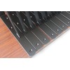 12 Pack L10" x H 8" Black Heavy Duty Shelf