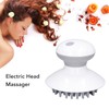 Vibrating Head Massager Rechargeable Kneading Waterproof Multi Functional Electronic Scalp