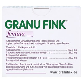Granufink Femina Kapseln