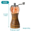 Pepper Grinder Set Classical Hand Shake Wood Manual Pepper Grinder,