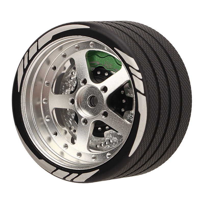 RC Transmitter Steering Wheel Aluminum Alloy Trigger One Handed Control