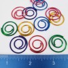 Creative Impressions 12 Metallic Spiral Clips 6 Clrs Spirals Paper