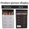 64 Pcs Cat Eyeliner Eyeshadow Stencil Stickers,Eyeliner Stencils Stickers,Eyeliner Stencil