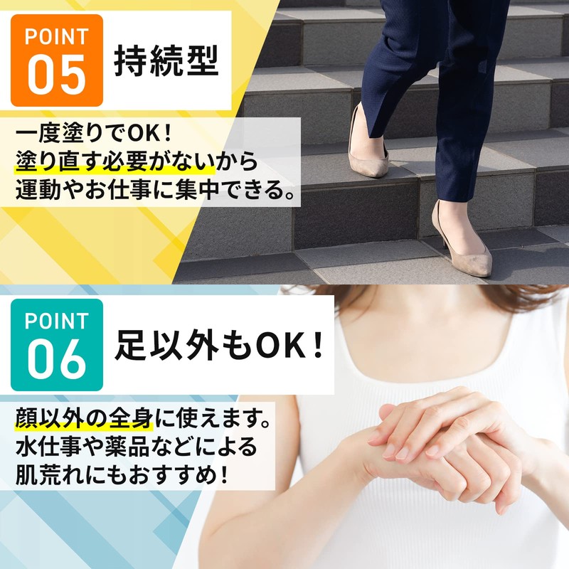 Legend Matsushita Cream that protects the skin of your feet