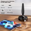 Kakanuo Touch Bedside Lamp for Bedroom with USB C Port,