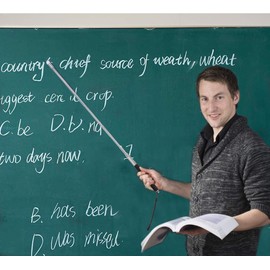 Telescoping Pointer Telescopic Teachers Pointer Retractable Pointer Stick Extendable Classroom Whiteboard Presenter with Lanyard and Felt Head for Presentations 2 Pieces (Black and Red)