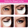 TailaiMei 120 Pcs Eyeshadow Shields, Eyeshadow Stencil for Prevent Makeup