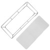 Bathroom Countertop Tray Stainless Steel Acrylic Modern Minimalist Design Space