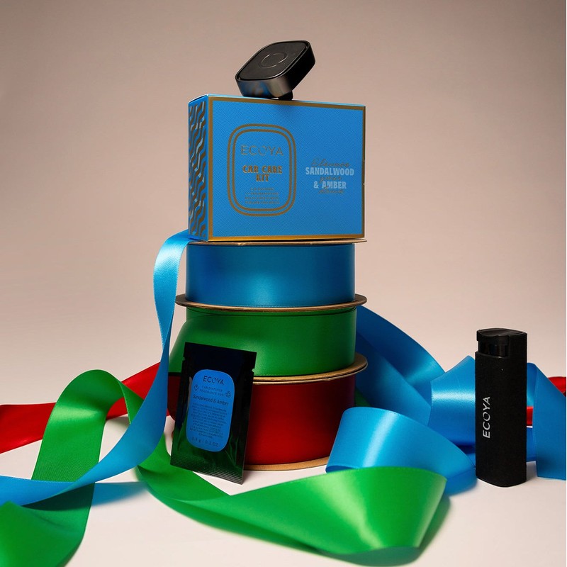 ECOYA Car Care Pack - Sandalwood & Amber