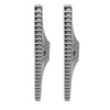 Western Eagle Workshop 2PCS Wind Nozzle G1/4 Male，110mm Width，Flat Air