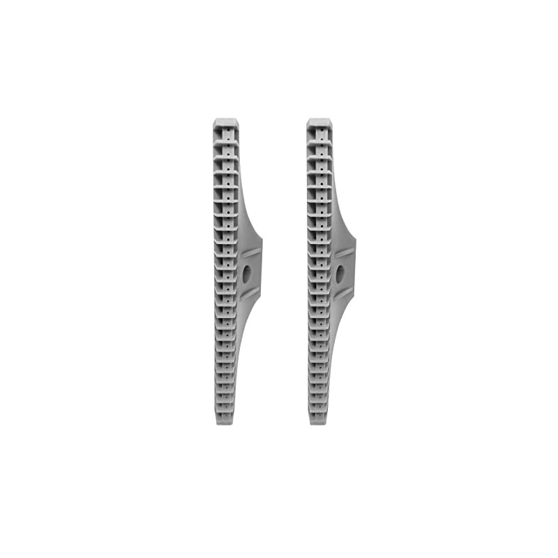 Western Eagle Workshop 2PCS Wind Nozzle G1/4 Male，110mm Width，Flat Air