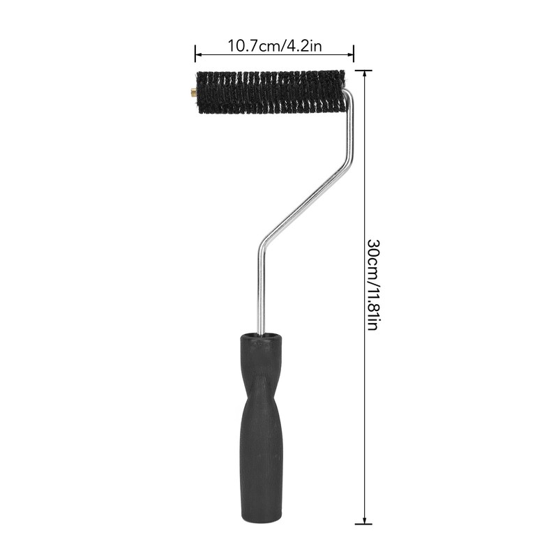 Fiberglass Roller Portable Tub Roller Tool Bristle Resin Laminating Bubble