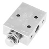 TAC2-41P Three-Way Push Button Two-Position Valve 3-Way Pneumatic Valve ON/OFF