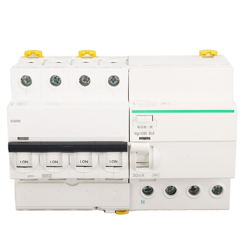 Miniature Circuit Breaker PA66 Flame Retardant Shell 4P and N