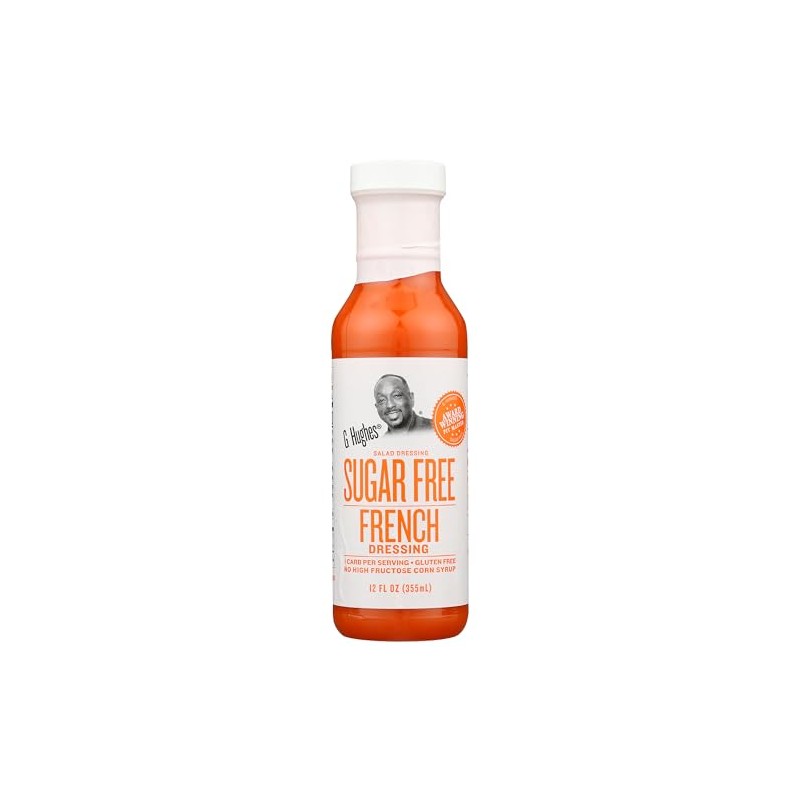 G Hughes French Style Dressing, Sugar Free, Low Carb, 12
