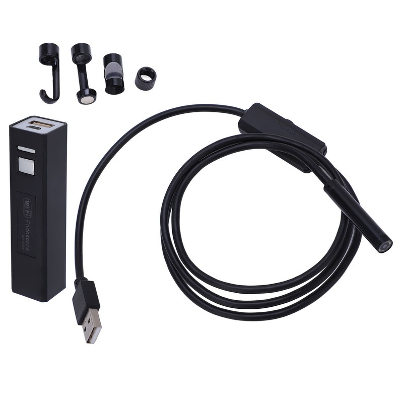Wireless Endoscope Phone WiFi Borescope Inspection Camera HD IP68 Waterproof