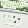YMKPVR KBDiy Matcha KOA Profile Keycaps 60 75 100 Percent,Dye-Sublimation