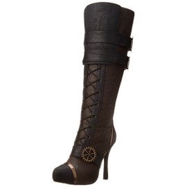 Ellie Shoes Women's 420 Quinley Boot, Brown, 7 M US