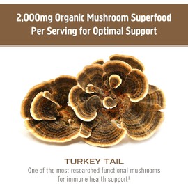 Om Turkey Tail Mushroom 667mg 75 capsules