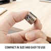 4pcs Adjustable Cable Anchors for Desk, Metal Phone Cord Holders