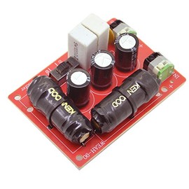 200W Pure Bass Subwoofer Crossover Second-Order Crossover Frequency Distributor Divider 2 Way Speaker Audio Crossover Filter