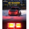 Partsam LED Wireless Trailer Lights Kit Magnetic Towing Tail Lights