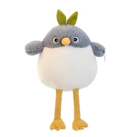 CURVETDA Cute Bird Stuffed Animal Plush Doll Toys,Adorable Companions, Soft Plushie Birthday Gifts for Kids Girls Boys (Grey,27 inch)