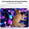 Pet Bowl Mats for Food and Water Cat Dog 19.6"x24",