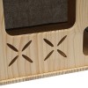 Unbrand Indoor Cat Cave Bed Playhouse, 2 Tier Cat Tower,