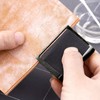 Leather Edge Polishing Tool Aluminum Alloy Trimming Tool for Thick