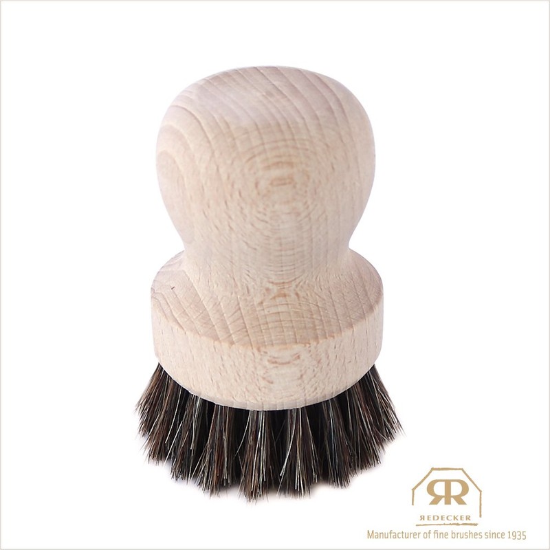 Redecker Espresso Machine Filter Brush (Horsehair)