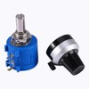 Potentiometer Pot, 10K Ohm 3590S-2-103L Rotary Wire Wrapping Precision Potentiometer