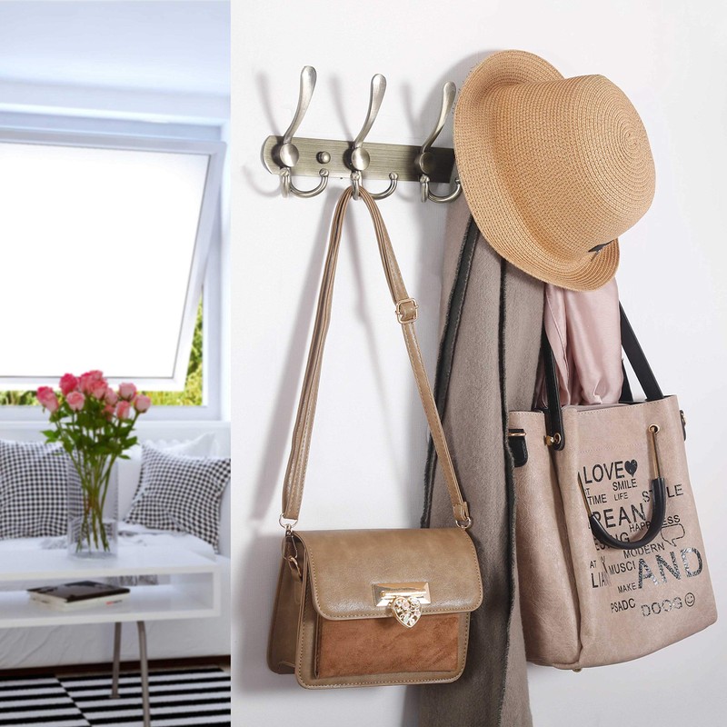 WEBI Coat Rack Wall Mount,Coat Hanger Wall,Coat Hooks Wall Mounted,5