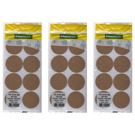 VHD Furniture Felt Pads – 24 PCS, Sliders, Chair Leg Feet Floor Wall Couch Table Protectors for Hardwood & Laminate Floors, Felt Coasters, Self-Stick, Premium Quality, Anti-Scratch (55 mm & 2.16 in)