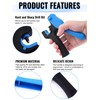 Rolcoassuns 2Pcs Drip Irrigation Tubing Hole Punch Tool Set, 2-in-One