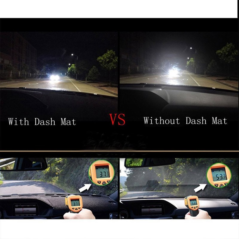 Clidr Dashboard Cover Dash Cover Mat Pad DashMat for 1998-2010