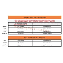 CUGA Vest Serious Protection for The Active Dog (MED, Orange/Coyote)