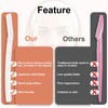 6PCS Eyebrow Razor, Intuition Eyebrow Shaper, Face Razors For Women