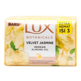 Lux Botanicals Velvet Jasmine Soap Bar, 110g, Pack of 3