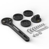 CooSpo Bike Computer Mount, Quick Release Mount for Garmin, Wahoo,