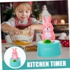 FUNOMOCYA Lovely Mechanical Kitchen Timer Cute Cartoon Countdown Timer for